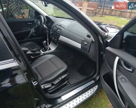 Черный БМВ Х3, объемом двигателя 2 л и пробегом 302 тыс. км за 9200 $, фото 16 на Automoto.ua