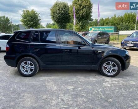 Черный БМВ Х3, объемом двигателя 2 л и пробегом 280 тыс. км за 9300 $, фото 4 на Automoto.ua