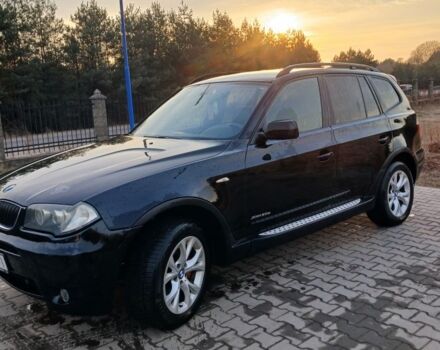 Черный БМВ Х3, объемом двигателя 2 л и пробегом 328 тыс. км за 7499 $, фото 2 на Automoto.ua