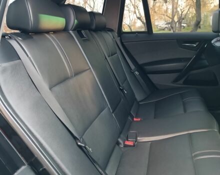 Черный БМВ Х3, объемом двигателя 3 л и пробегом 240 тыс. км за 8300 $, фото 7 на Automoto.ua