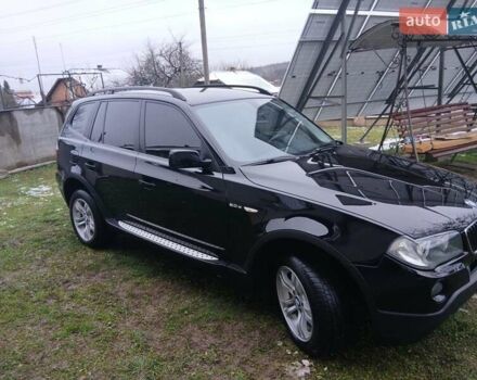 Черный БМВ Х3, объемом двигателя 2 л и пробегом 302 тыс. км за 9200 $, фото 2 на Automoto.ua
