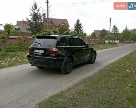 Черный БМВ Х3, объемом двигателя 2 л и пробегом 254 тыс. км за 8999 $, фото 1 на Automoto.ua