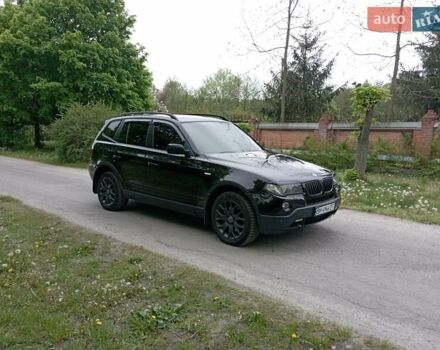 Черный БМВ Х3, объемом двигателя 2 л и пробегом 254 тыс. км за 8999 $, фото 7 на Automoto.ua