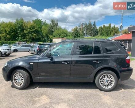 Черный БМВ Х3, объемом двигателя 2 л и пробегом 290 тыс. км за 8640 $, фото 7 на Automoto.ua