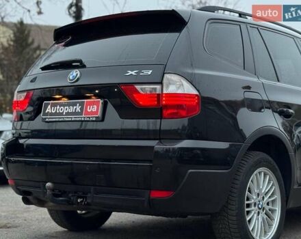 Черный БМВ Х3, объемом двигателя 2 л и пробегом 290 тыс. км за 8430 $, фото 7 на Automoto.ua