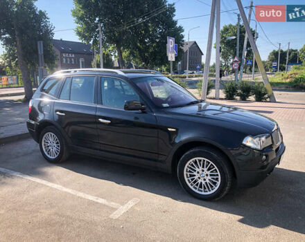 Черный БМВ Х3, объемом двигателя 2 л и пробегом 217 тыс. км за 10500 $, фото 1 на Automoto.ua