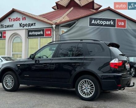Черный БМВ Х3, объемом двигателя 2 л и пробегом 290 тыс. км за 8430 $, фото 3 на Automoto.ua