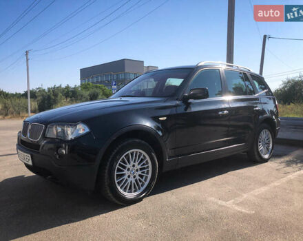 Черный БМВ Х3, объемом двигателя 2 л и пробегом 217 тыс. км за 10500 $, фото 4 на Automoto.ua