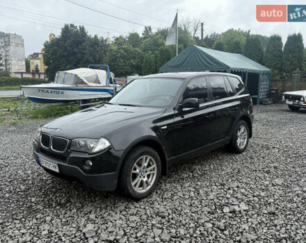 Черный БМВ Х3, объемом двигателя 2 л и пробегом 197 тыс. км за 8300 $, фото 3 на Automoto.ua