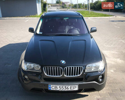 Черный БМВ Х3, объемом двигателя 2 л и пробегом 216 тыс. км за 10300 $, фото 2 на Automoto.ua