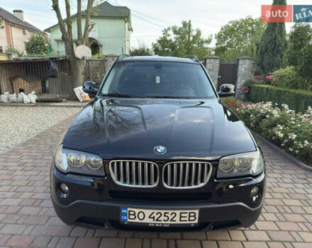 Черный БМВ Х3, объемом двигателя 3 л и пробегом 205 тыс. км за 10900 $, фото 3 на Automoto.ua