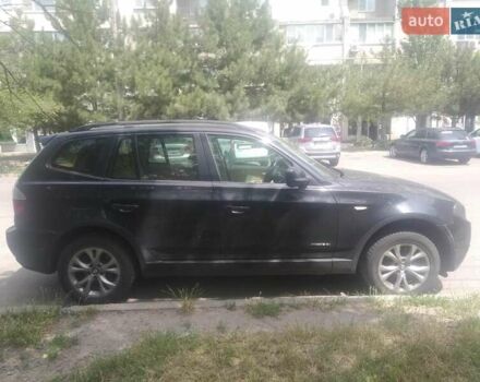 Черный БМВ Х3, объемом двигателя 3 л и пробегом 190 тыс. км за 9500 $, фото 2 на Automoto.ua