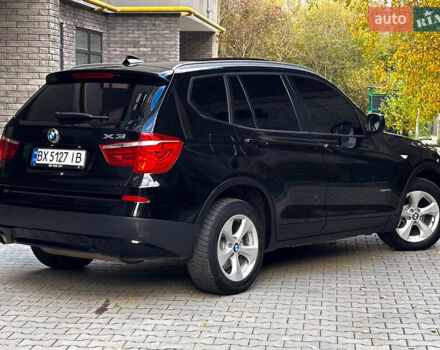БМВ Х3 2011 у Хмельницькому на Automoto.ua Чорний БМВ Х3, об'ємом двигуна 3 л та пробігом 221 тис. км за 11333 $, фото 5 на Automoto.ua
