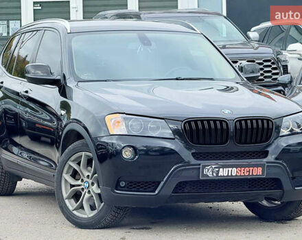 Чорний БМВ Х3, об'ємом двигуна 3 л та пробігом 150 тис. км за 14500 $, фото 4 на Automoto.ua