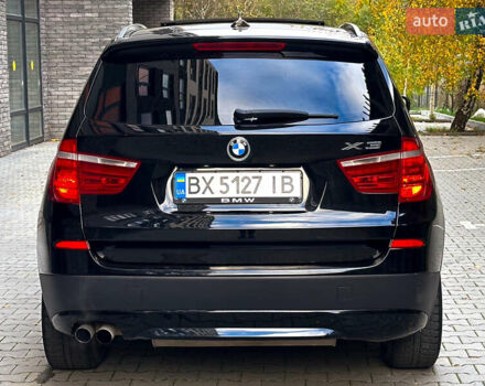 БМВ Х3 2011 у Хмельницькому на Automoto.ua Чорний БМВ Х3, об'ємом двигуна 3 л та пробігом 221 тис. км за 11333 $, фото 4 на Automoto.ua