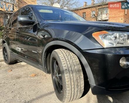 Черный БМВ Х3, объемом двигателя 3 л и пробегом 290 тыс. км за 12000 $, фото 1 на Automoto.ua
