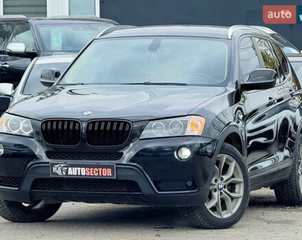 Чорний БМВ Х3, об'ємом двигуна 3 л та пробігом 150 тис. км за 14500 $, фото 1 на Automoto.ua