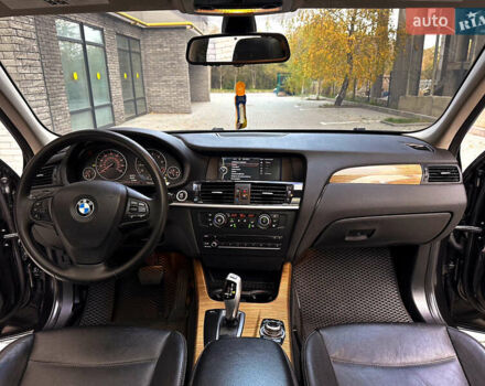 БМВ Х3 2011 у Хмельницькому на Automoto.ua Чорний БМВ Х3, об'ємом двигуна 3 л та пробігом 221 тис. км за 11333 $, фото 12 на Automoto.ua