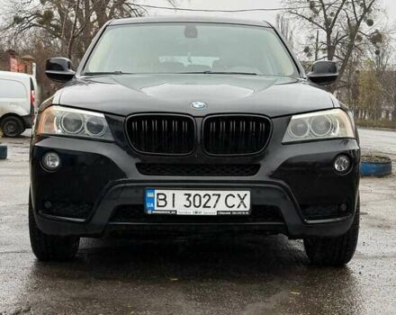 Черный БМВ Х3, объемом двигателя 3 л и пробегом 203 тыс. км за 13750 $, фото 1 на Automoto.ua