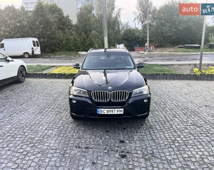 Черный БМВ Х3, объемом двигателя 2 л и пробегом 172 тыс. км за 13500 $, фото 1 на Automoto.ua