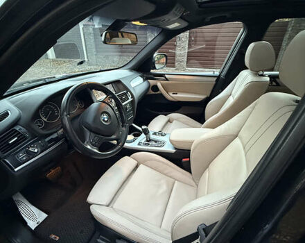 Черный БМВ Х3, объемом двигателя 2 л и пробегом 345 тыс. км за 16000 $, фото 4 на Automoto.ua