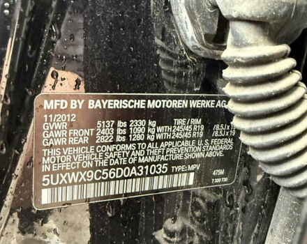 Черный БМВ Х3, объемом двигателя 2 л и пробегом 293 тыс. км за 11600 $, фото 27 на Automoto.ua