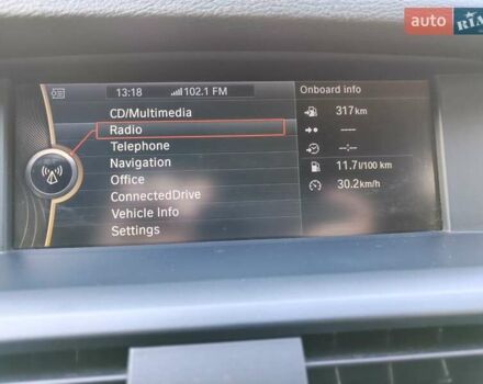 Черный БМВ Х3, объемом двигателя 2 л и пробегом 213 тыс. км за 13500 $, фото 9 на Automoto.ua