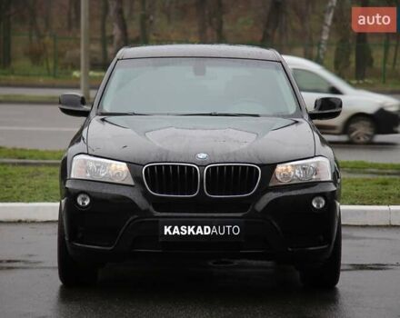 Черный БМВ Х3, объемом двигателя 2 л и пробегом 260 тыс. км за 10800 $, фото 1 на Automoto.ua