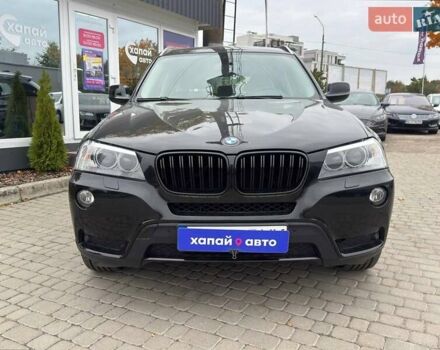 Черный БМВ Х3, объемом двигателя 2 л и пробегом 289 тыс. км за 16200 $, фото 1 на Automoto.ua