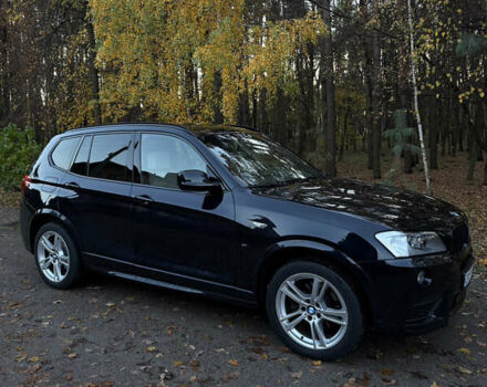 Черный БМВ Х3, объемом двигателя 2 л и пробегом 345 тыс. км за 16000 $, фото 1 на Automoto.ua