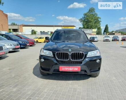 Чорний БМВ Х3, об'ємом двигуна 2 л та пробігом 265 тис. км за 16900 $, фото 1 на Automoto.ua