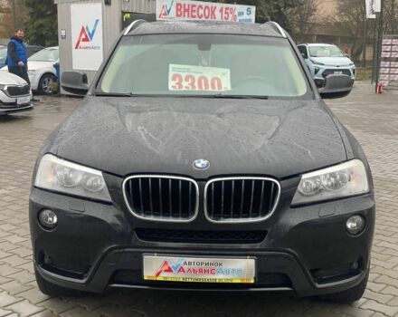 Черный БМВ Х3, объемом двигателя 2 л и пробегом 240 тыс. км за 11600 $, фото 1 на Automoto.ua