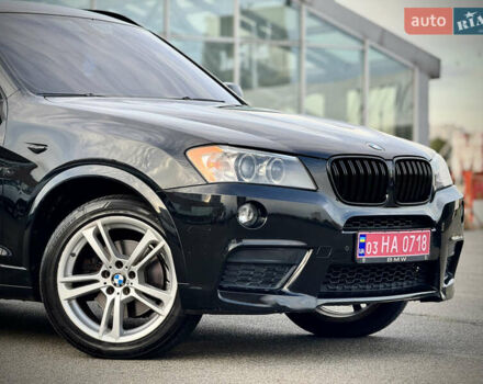 Черный БМВ Х3, объемом двигателя 2 л и пробегом 182 тыс. км за 14300 $, фото 1 на Automoto.ua