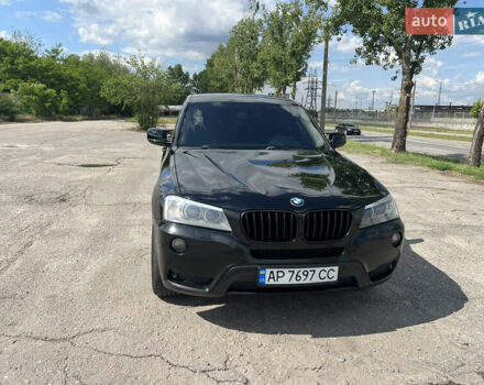 Черный БМВ Х3, объемом двигателя 2 л и пробегом 320 тыс. км за 18000 $, фото 1 на Automoto.ua