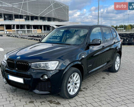 Черный БМВ Х3, объемом двигателя 2 л и пробегом 240 тыс. км за 13900 $, фото 1 на Automoto.ua