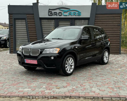 Черный БМВ Х3, объемом двигателя 2 л и пробегом 190 тыс. км за 12999 $, фото 5 на Automoto.ua