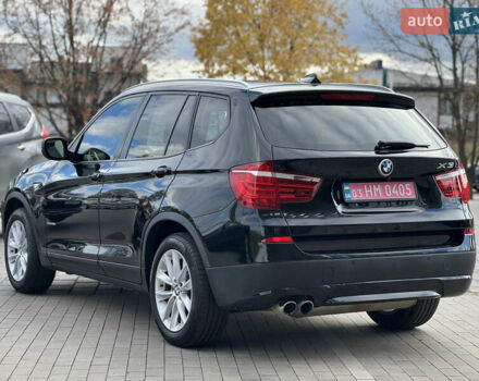 Черный БМВ Х3, объемом двигателя 2 л и пробегом 189 тыс. км за 11900 $, фото 4 на Automoto.ua