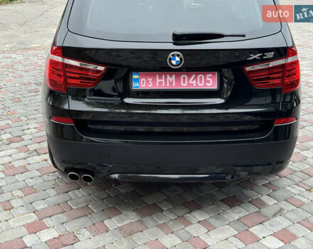 Черный БМВ Х3, объемом двигателя 2 л и пробегом 190 тыс. км за 12999 $, фото 8 на Automoto.ua