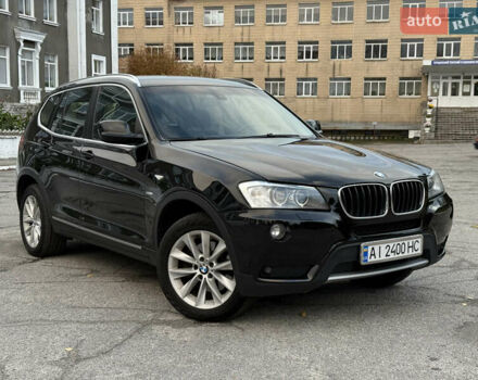 Черный БМВ Х3, объемом двигателя 2 л и пробегом 350 тыс. км за 14600 $, фото 1 на Automoto.ua