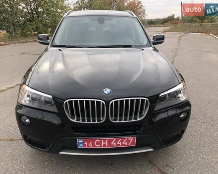 Черный БМВ Х3, объемом двигателя 2 л и пробегом 83 тыс. км за 16500 $, фото 1 на Automoto.ua