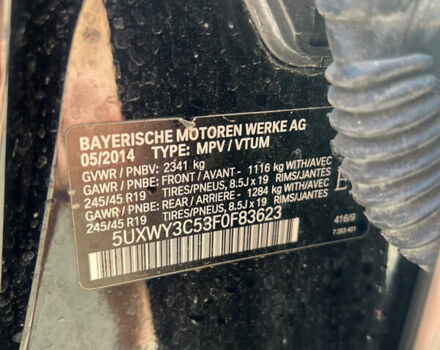 БМВ Х3 2014 в Львове на Automoto.ua Черный БМВ Х3, объемом двигателя 2 л и пробегом 212 тыс. км за 20500 $, фото 20 на Automoto.ua