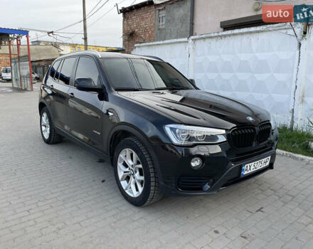 Черный БМВ Х3, объемом двигателя 3 л и пробегом 191 тыс. км за 14900 $, фото 1 на Automoto.ua