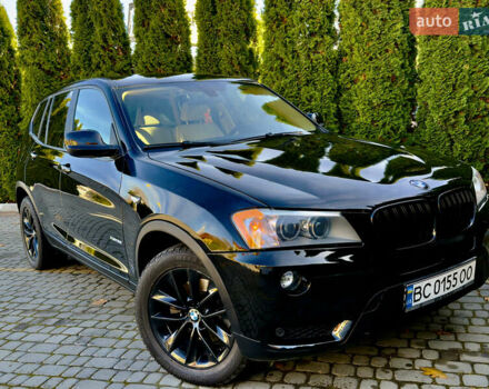 Чорний БМВ Х3, об'ємом двигуна 2 л та пробігом 163 тис. км за 13999 $, фото 1 на Automoto.ua