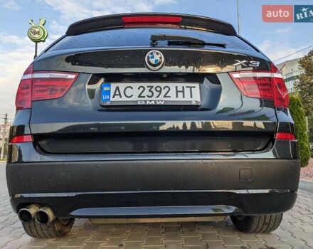 БМВ Х3 2014 у Луцьку на Automoto.ua Чорний БМВ Х3, об'ємом двигуна 2 л та пробігом 312 тис. км за 12800 $, фото 12 на Automoto.ua