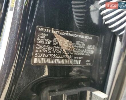 Чорний БМВ Х3, об'ємом двигуна 2 л та пробігом 179 тис. км за 8600 $, фото 9 на Automoto.ua