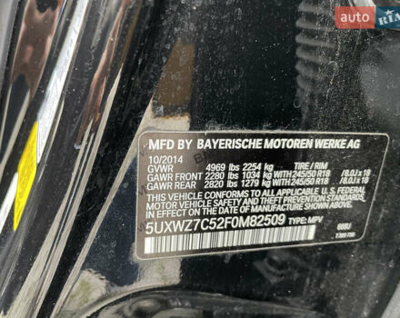 Черный БМВ Х3, объемом двигателя 2 л и пробегом 114 тыс. км за 13300 $, фото 11 на Automoto.ua