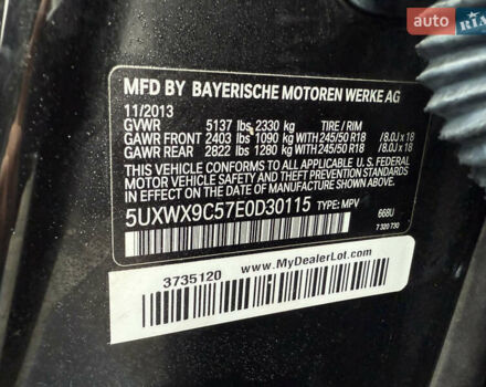 Черный БМВ Х3, объемом двигателя 2 л и пробегом 227 тыс. км за 11750 $, фото 120 на Automoto.ua