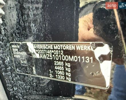 Черный БМВ Х3, объемом двигателя 2 л и пробегом 150 тыс. км за 18999 $, фото 25 на Automoto.ua