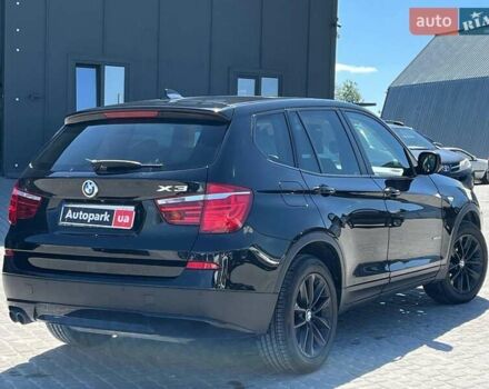 Черный БМВ Х3, объемом двигателя 2 л и пробегом 157 тыс. км за 13490 $, фото 4 на Automoto.ua
