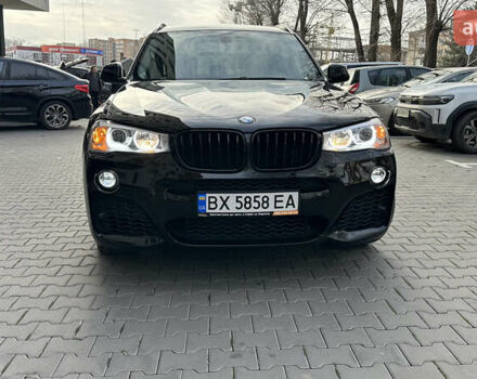Черный БМВ Х3, объемом двигателя 2 л и пробегом 170 тыс. км за 15500 $, фото 1 на Automoto.ua